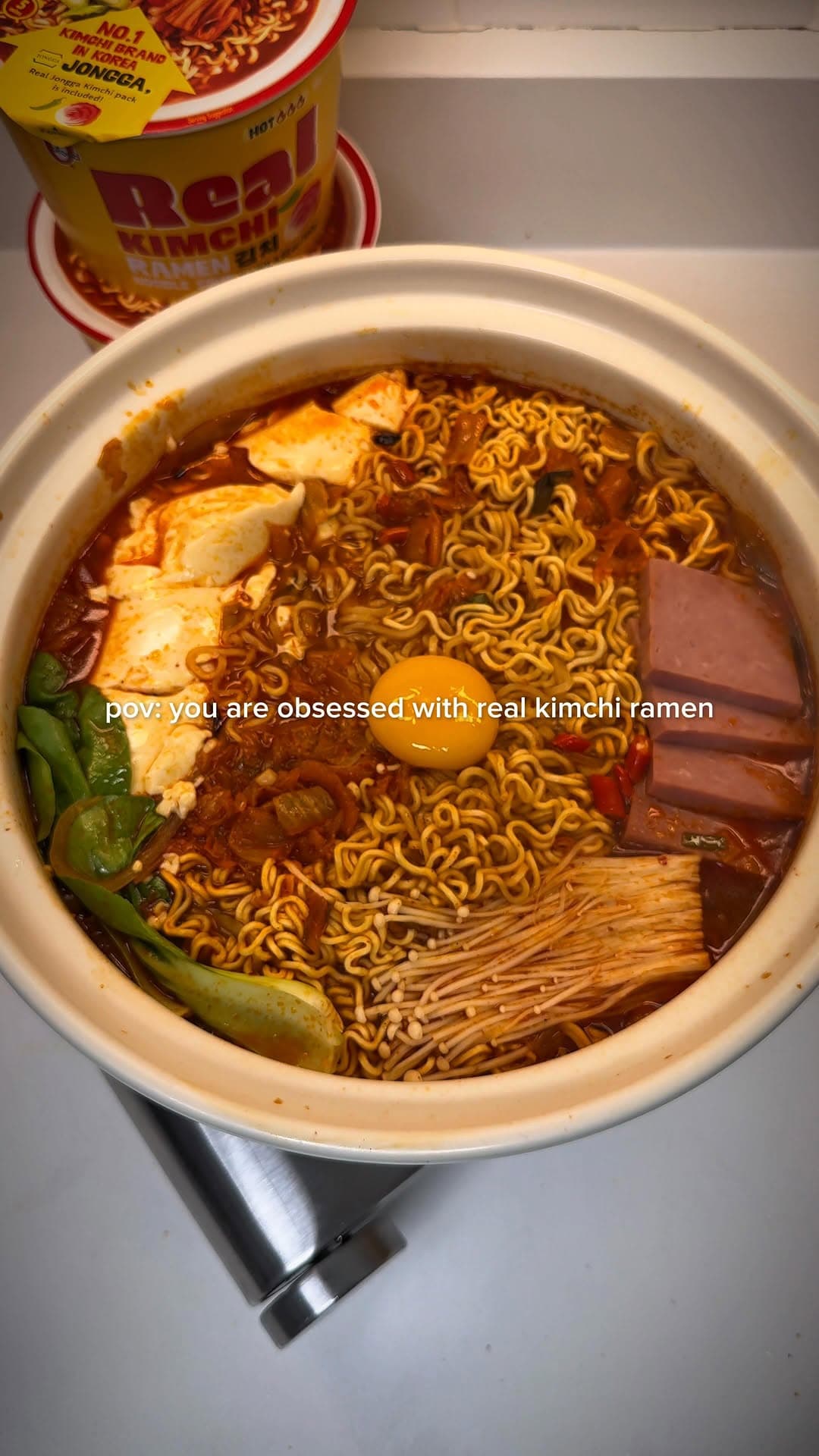 Hailey’s Real Kimchi Tofu Ramen