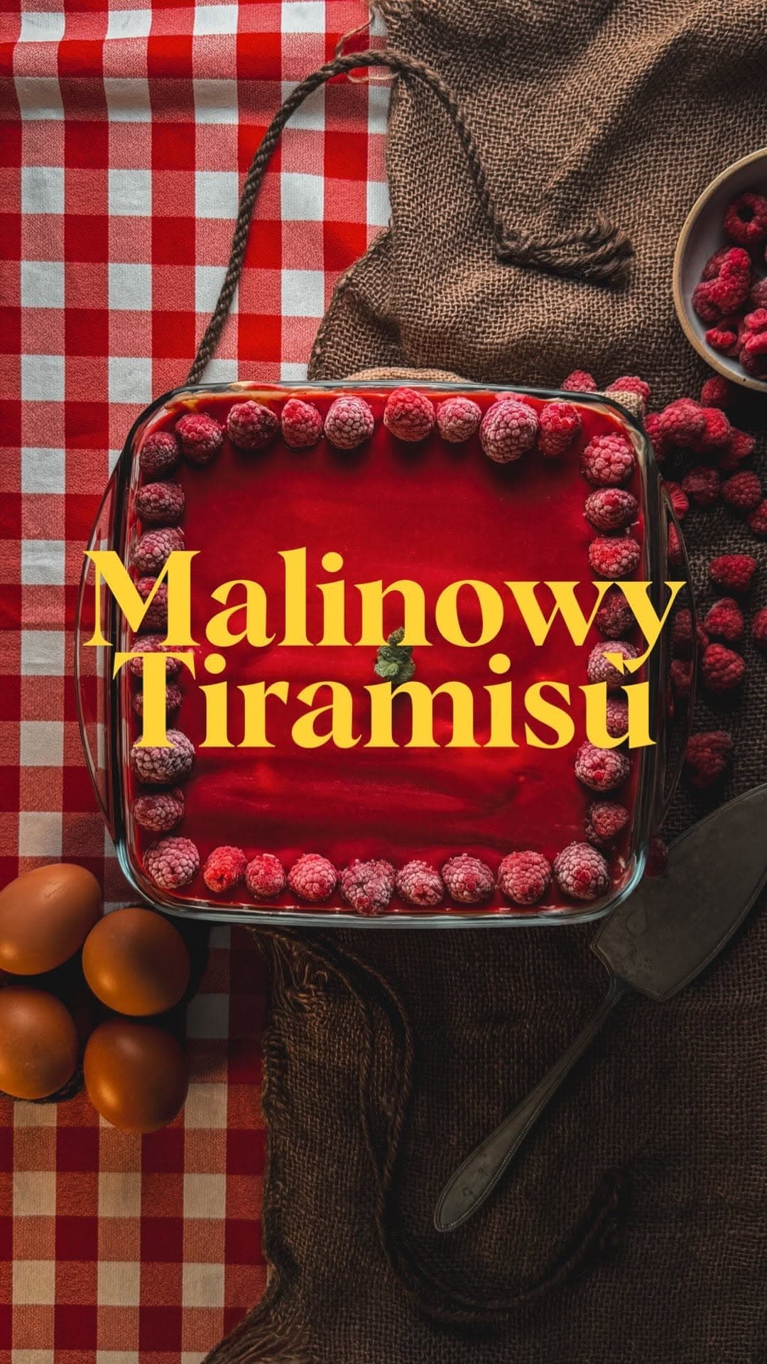Raspberry Tiramisu