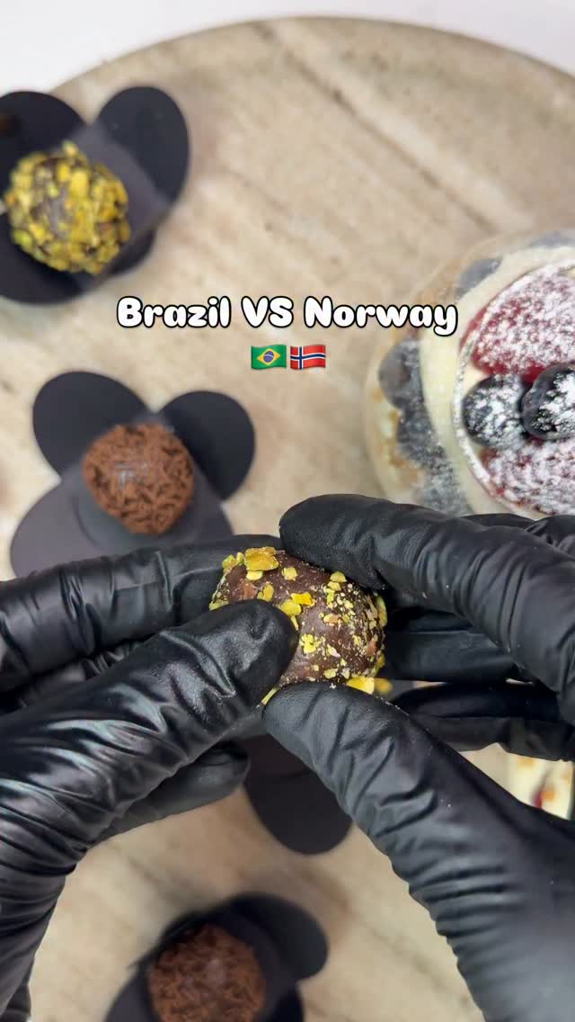 Brazil VS Norway Desserts