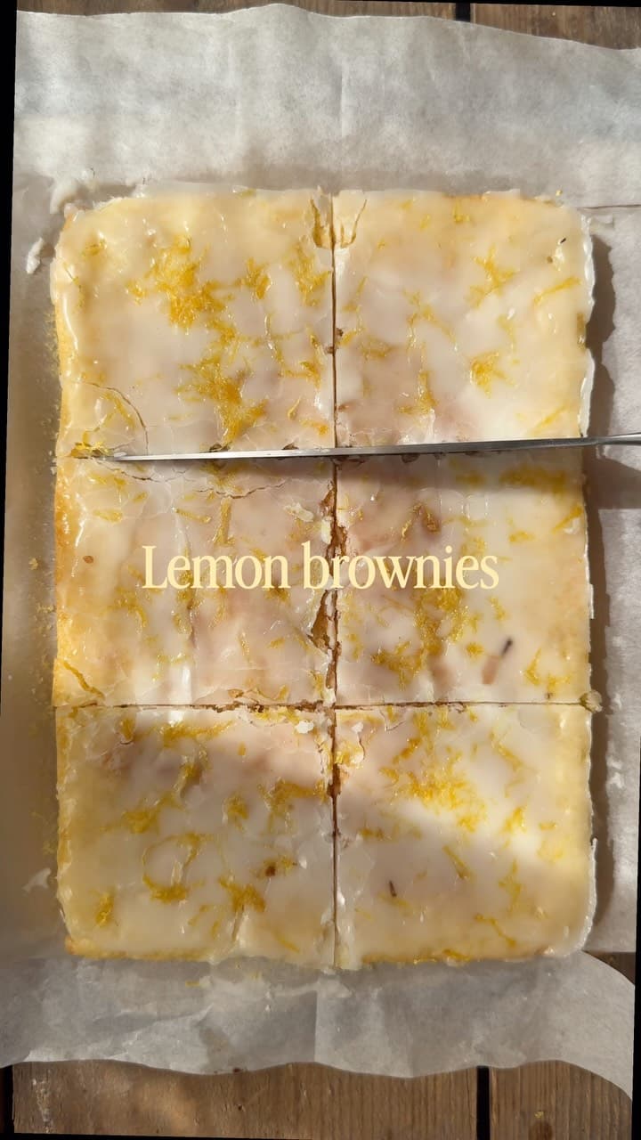 Lemon Brownies