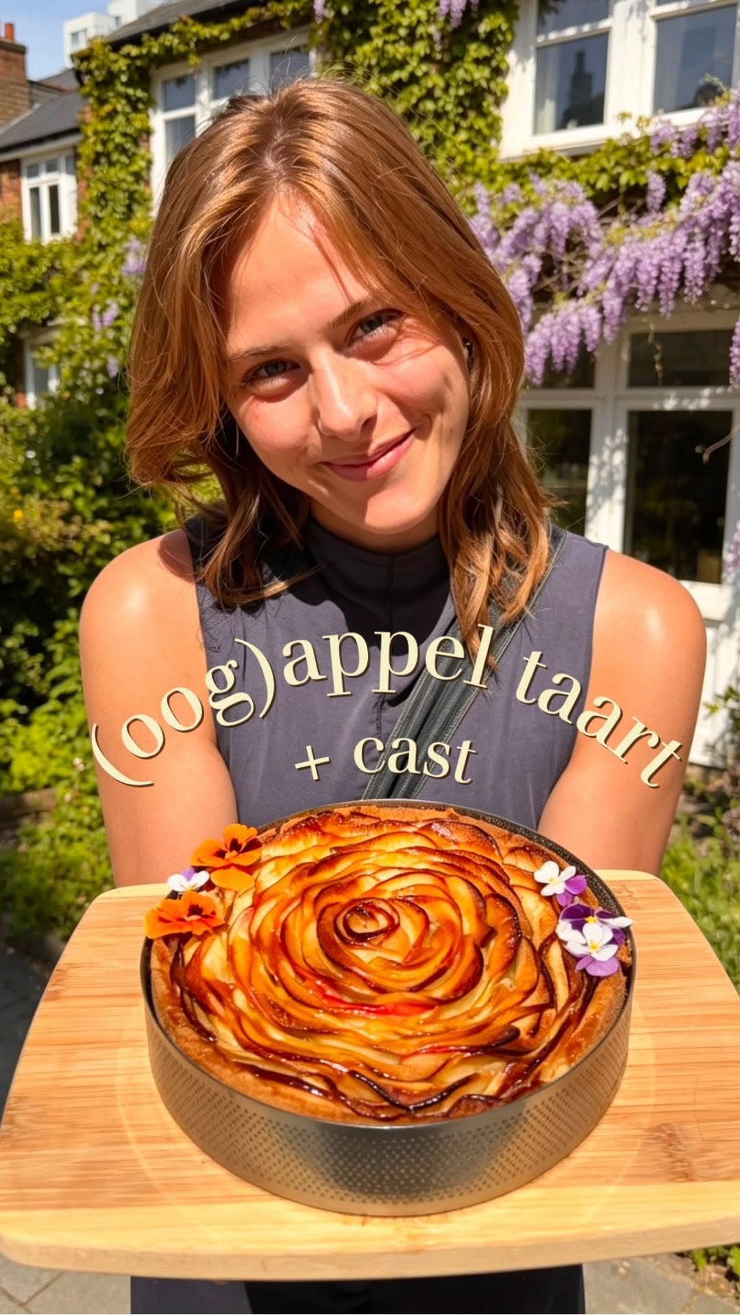 Apple Frangipane Tart
