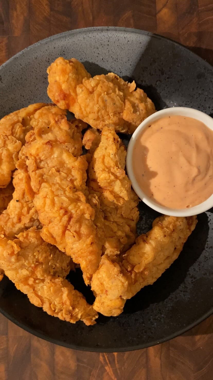 Куриные стрипсы как в Raising Cane’s
