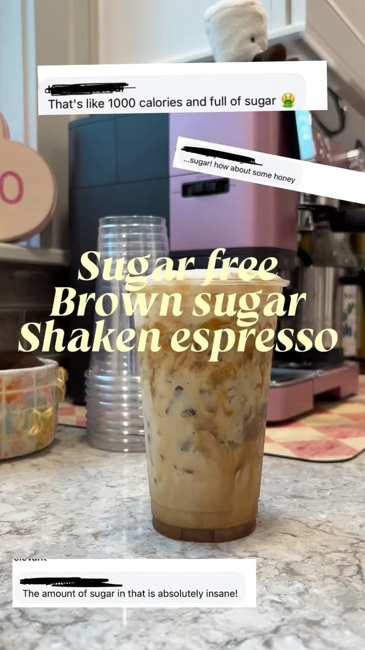Sugar Free Brown Sugar Shaken Espresso