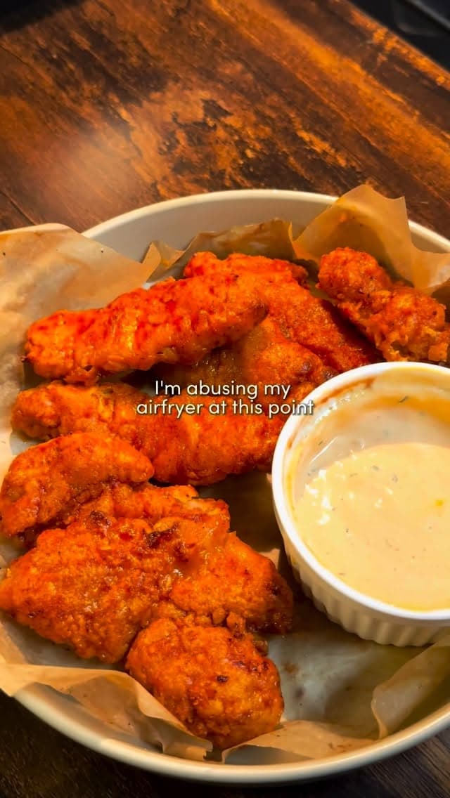 Hot Chicken Tenders in the Airfryer