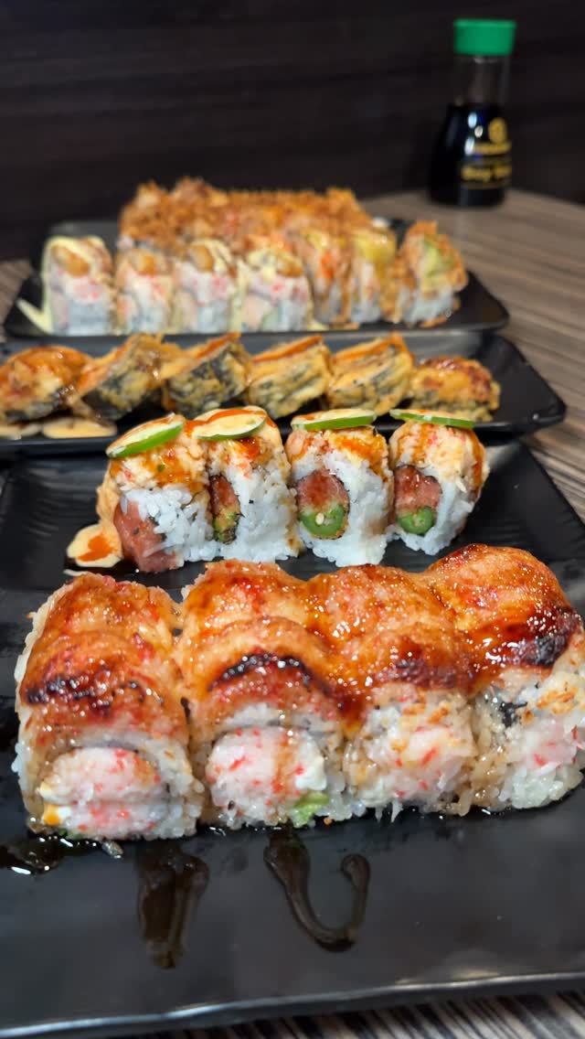 All You Can Eat Sushi Rolls
