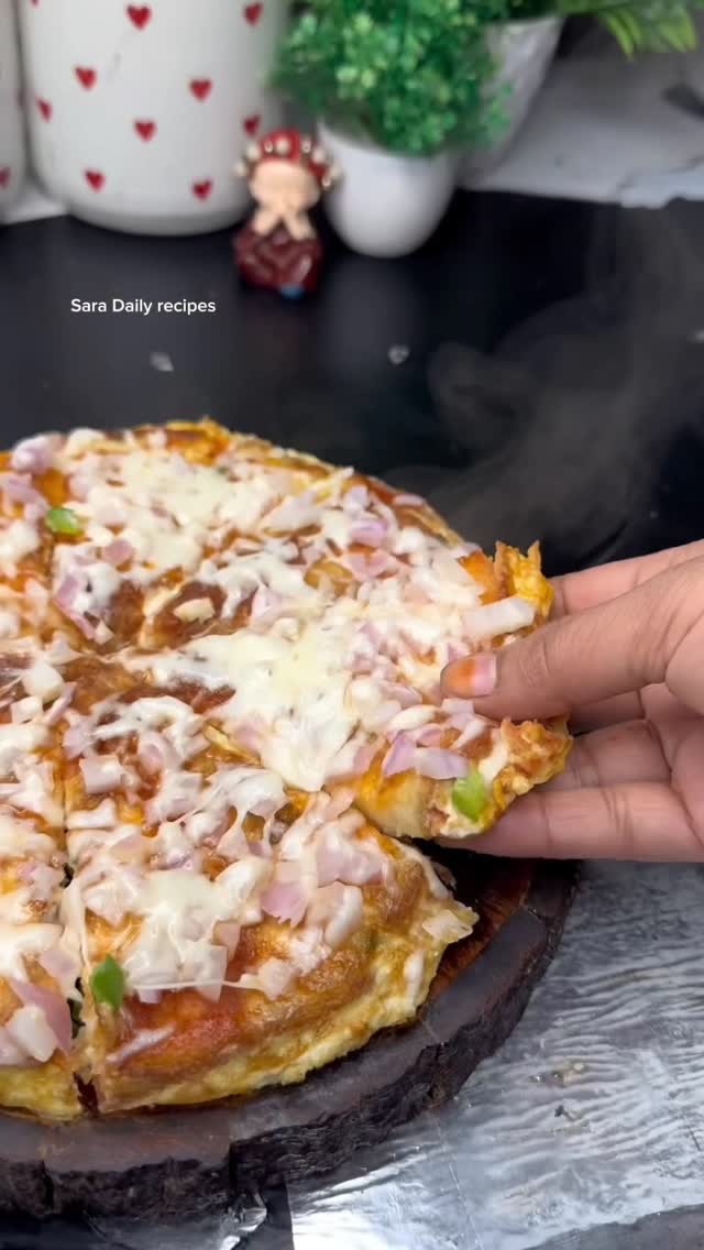 Egg Bread Pan Pizza