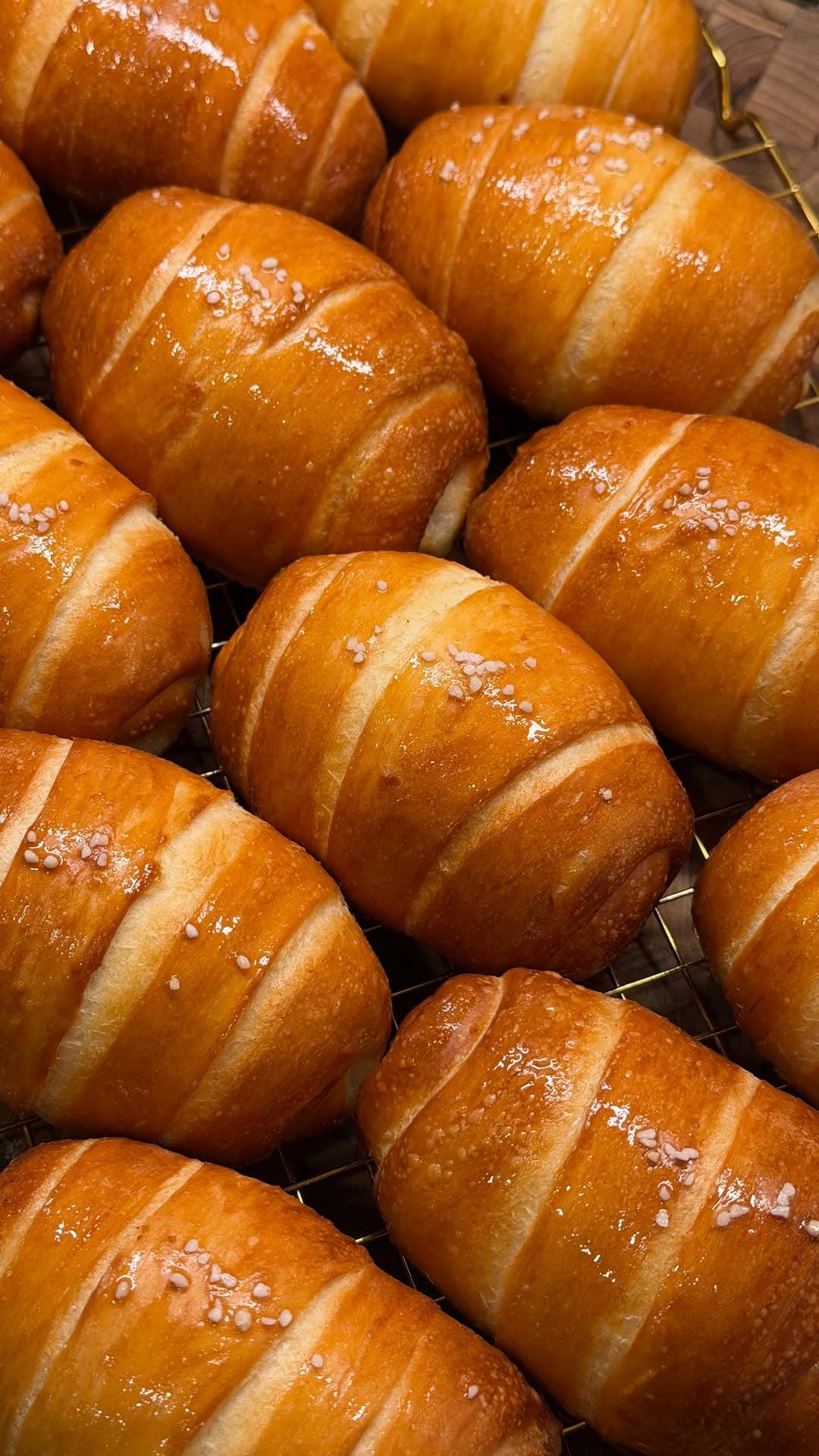 No Knead No Mixer Salt Bread