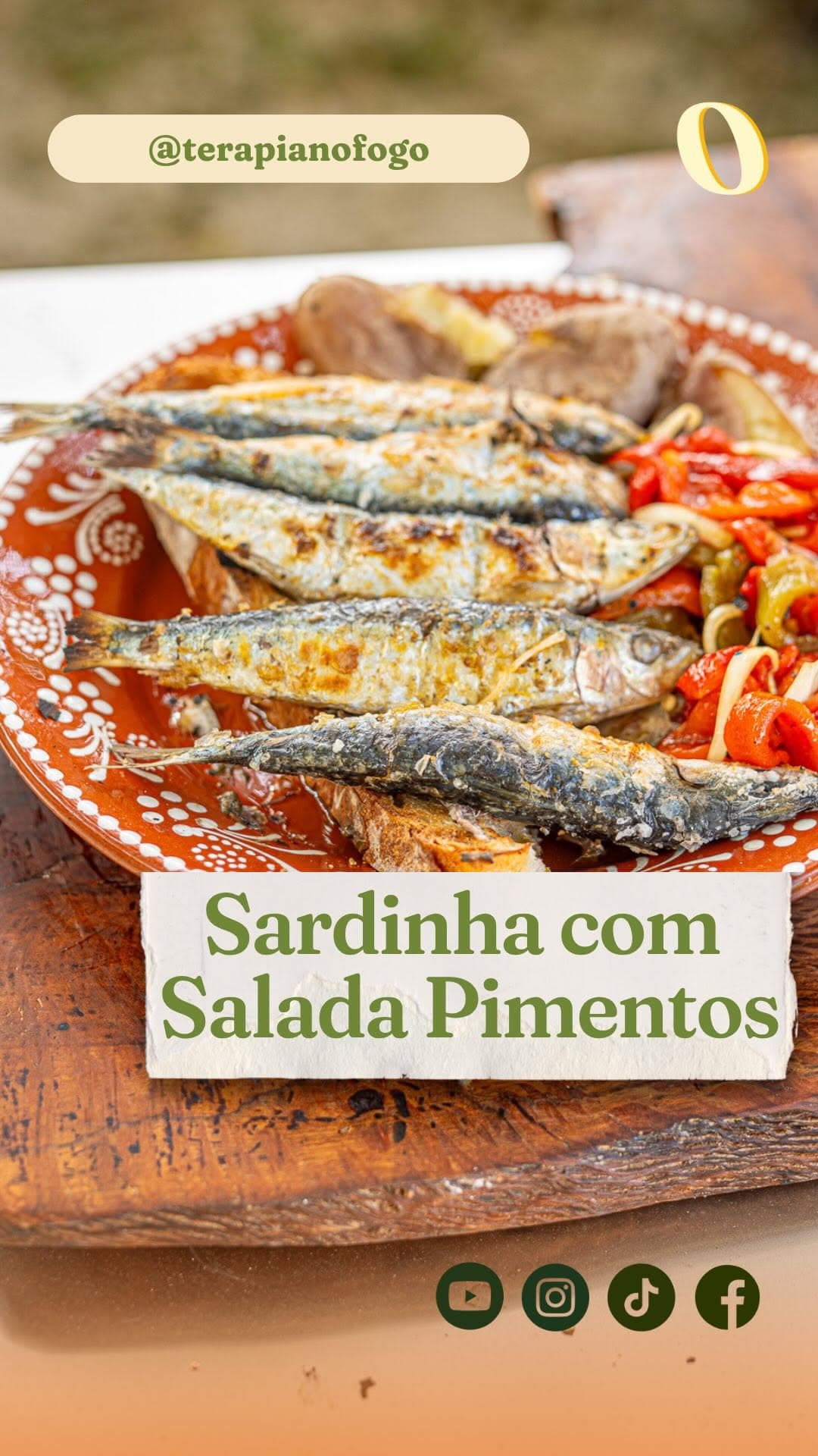 Gegrillte Sardinen mit Paprikasalat