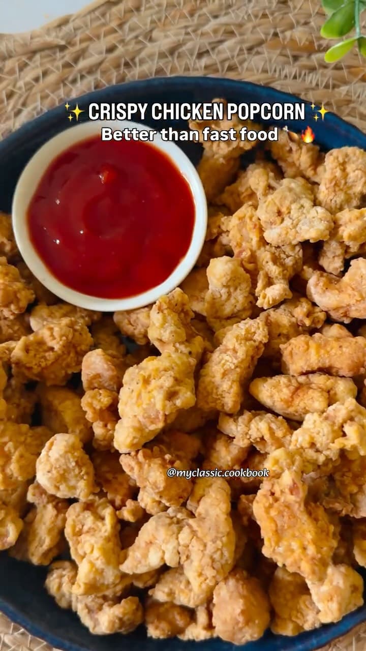 Crispy Chicken Popcorn