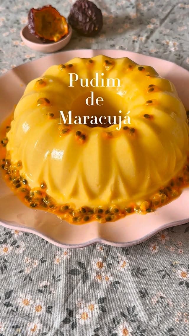 Pudim de Maracujá