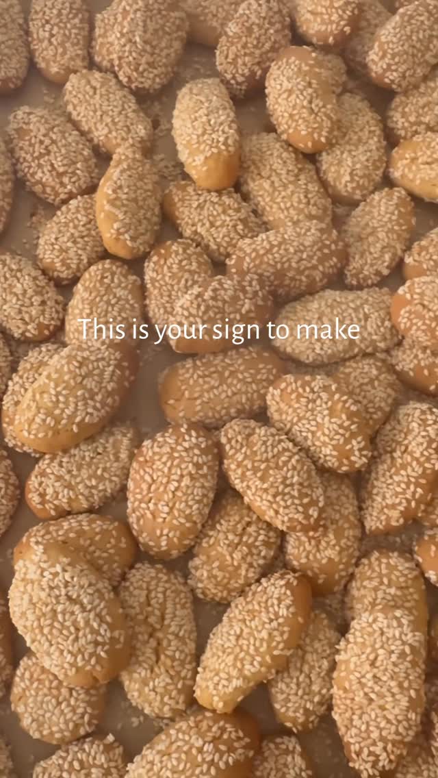 Sesame Biscuits