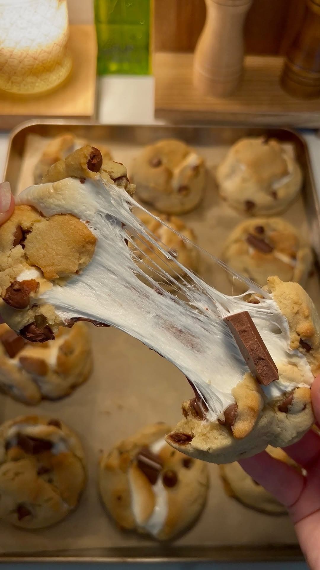 S'mores Chocolate Chip Cookies