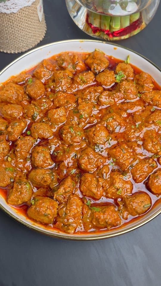 Soya Chunks Gravy