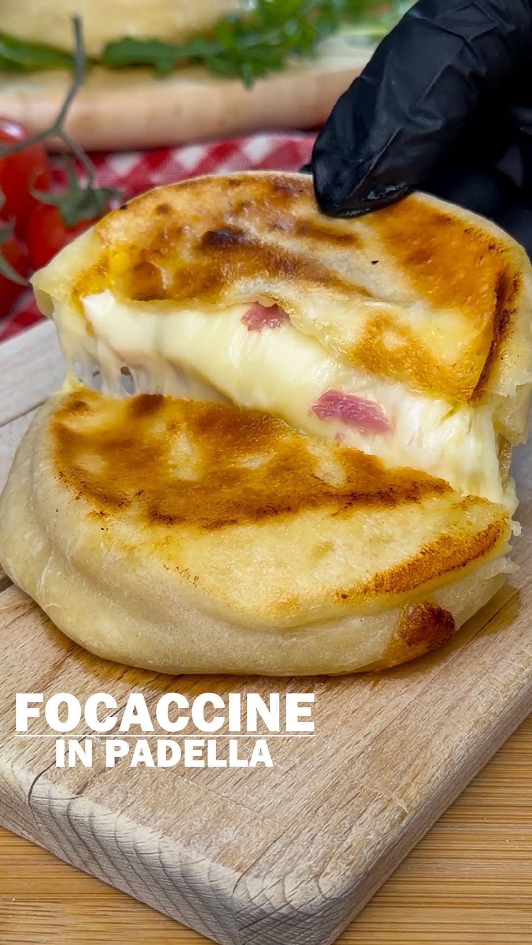 Focaccine facili in padella senza lievitazione