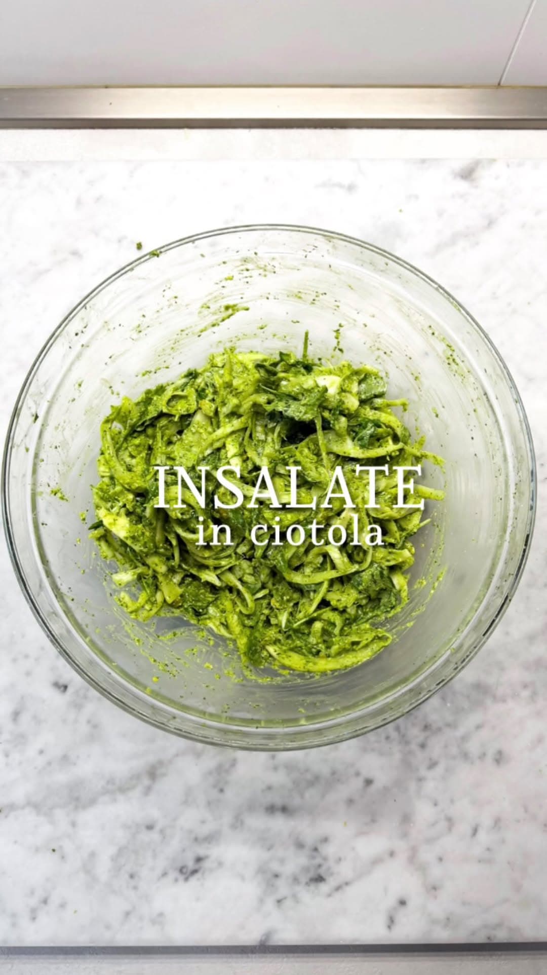 Insalata verde cremosa
