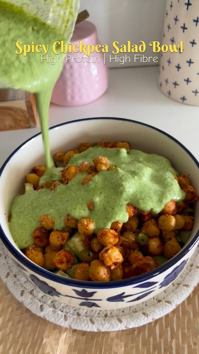 Spicy Chickpea Salad Bowl
