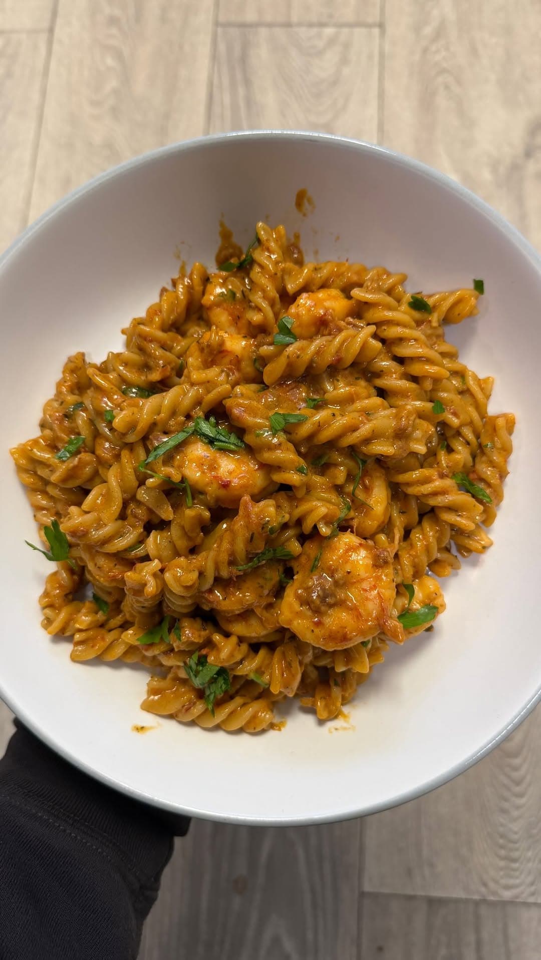 One Pan Marry Me Prawn Pasta