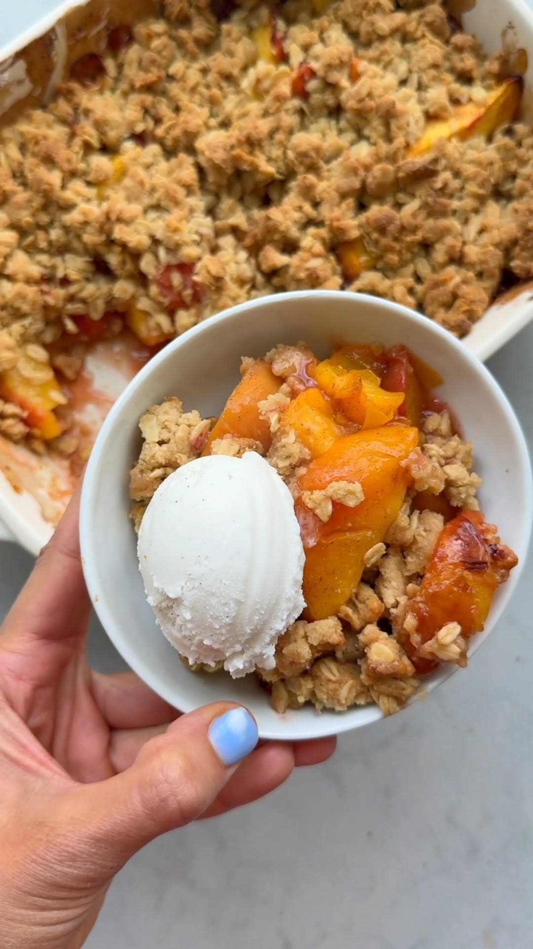 Peach Crisp