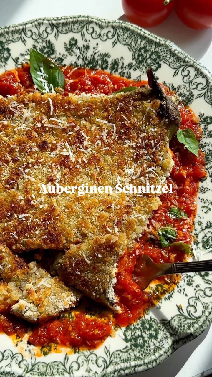 Auberginen Schnitzel