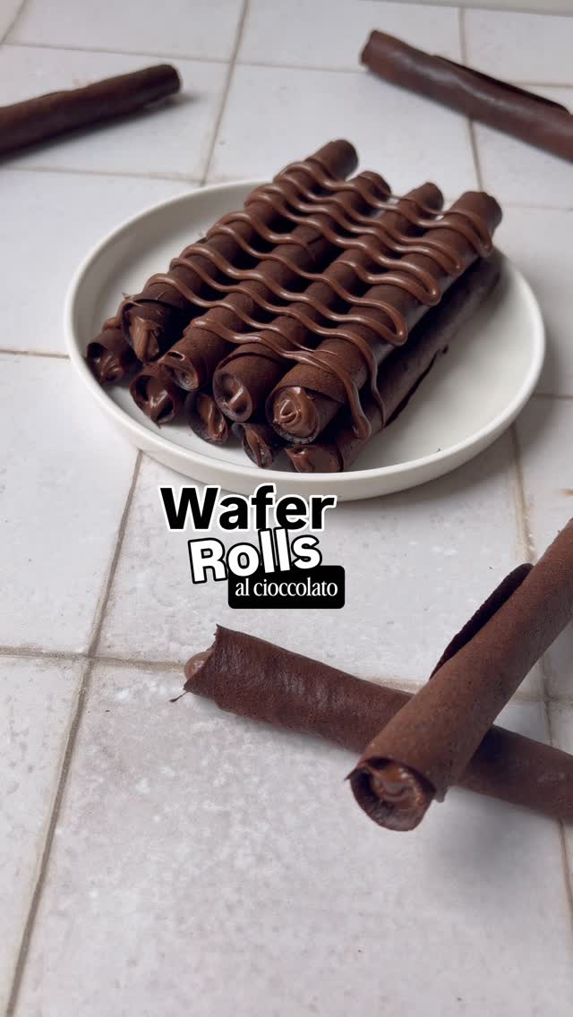Wafer al cioccolato senza lattosio e senza zucchero