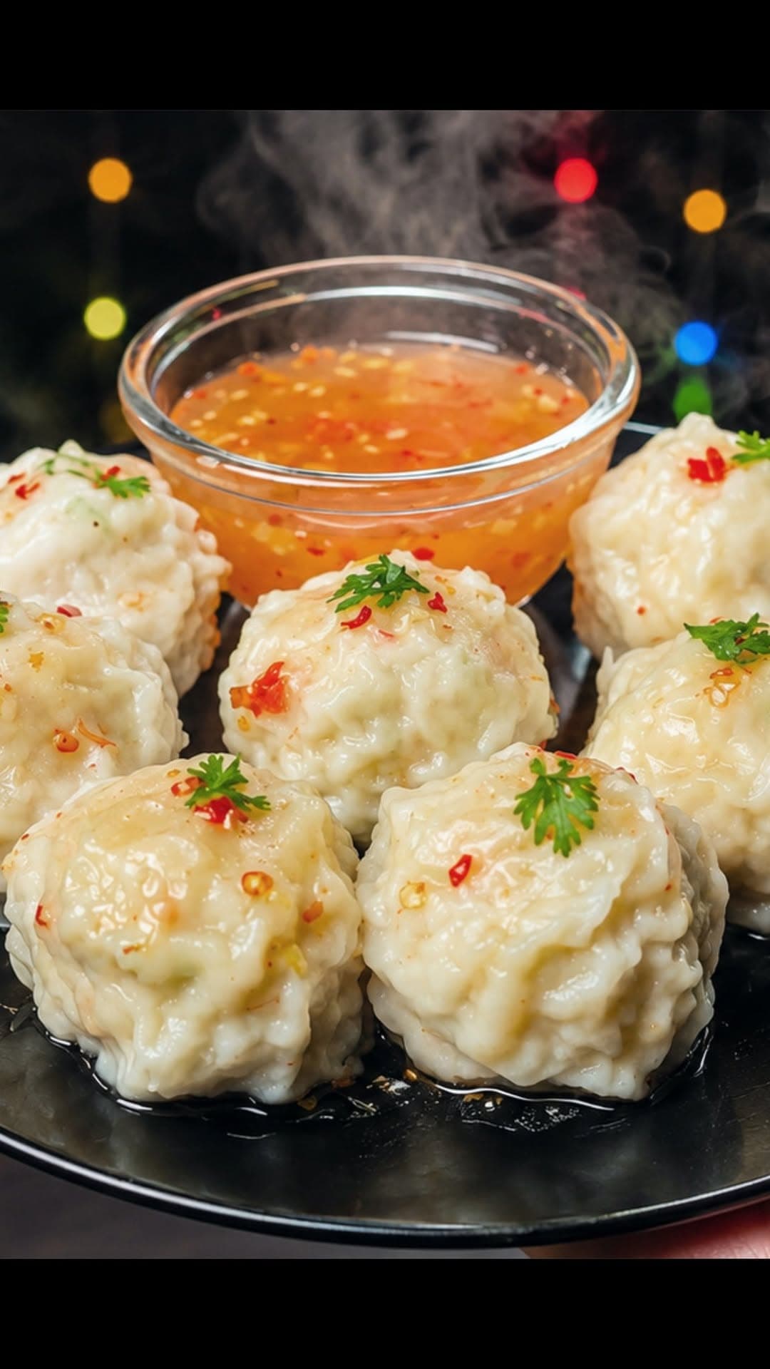 No Wrapper Chicken Dumplings