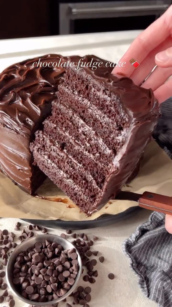 Chocolate Fudge Cake