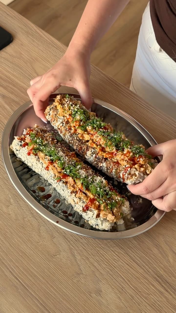 Baharatlı Karidesli Sushi Hot Dog