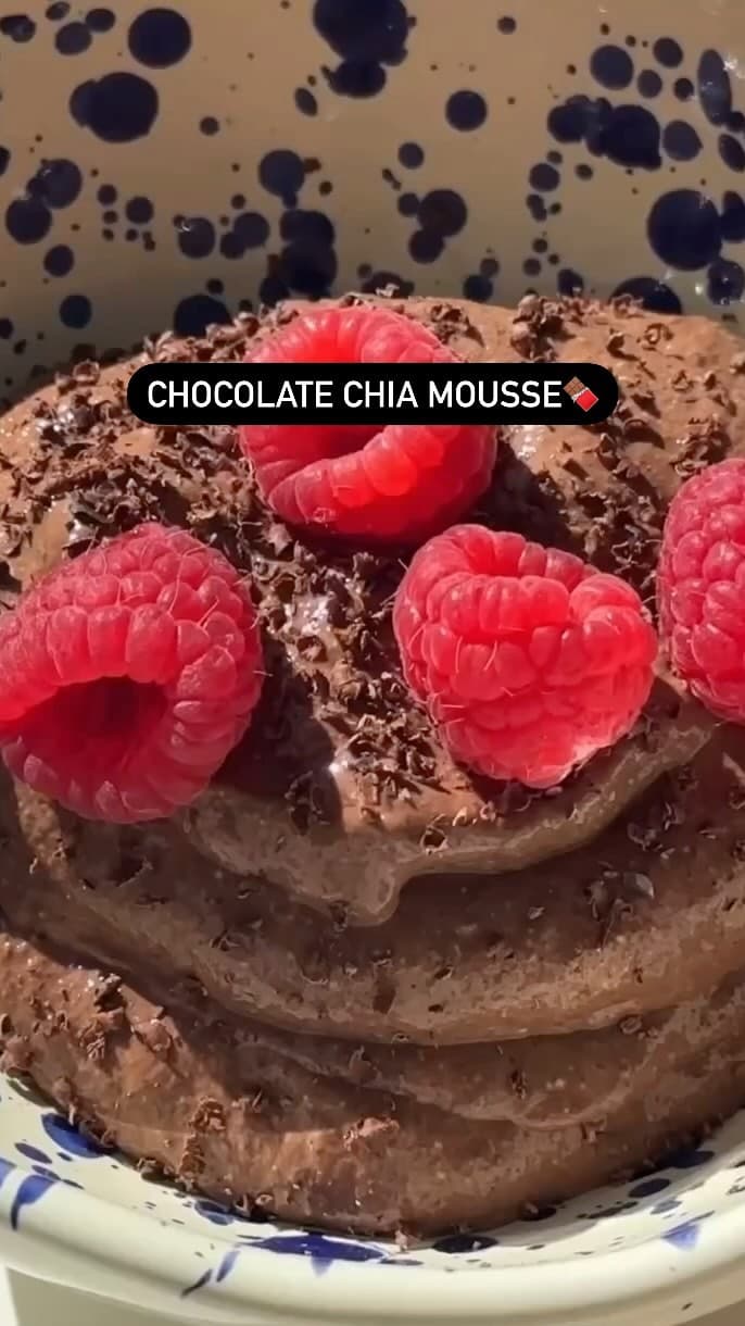 Chocolate Chia Mousse