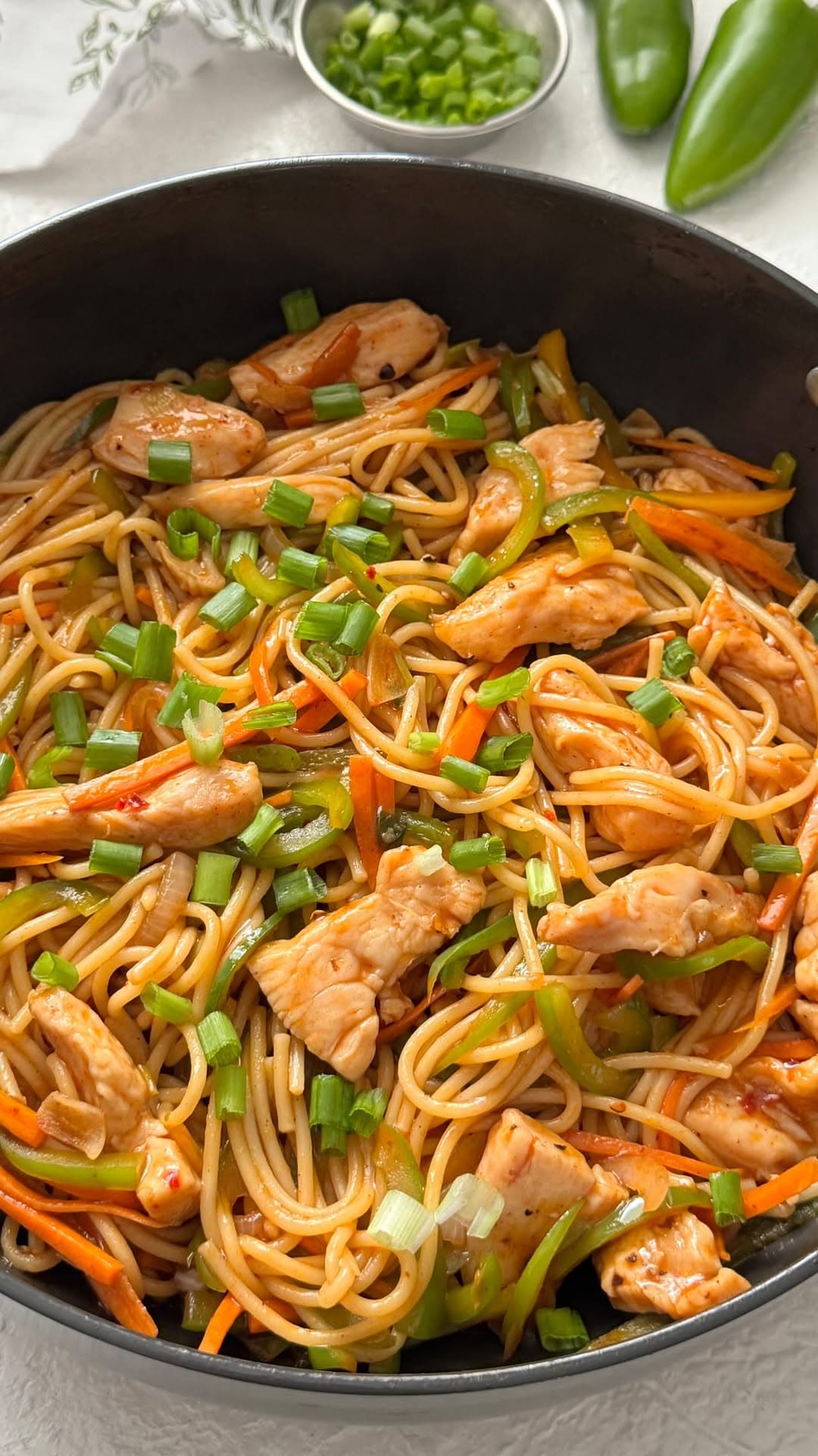 Chicken and Vegetable Noodles