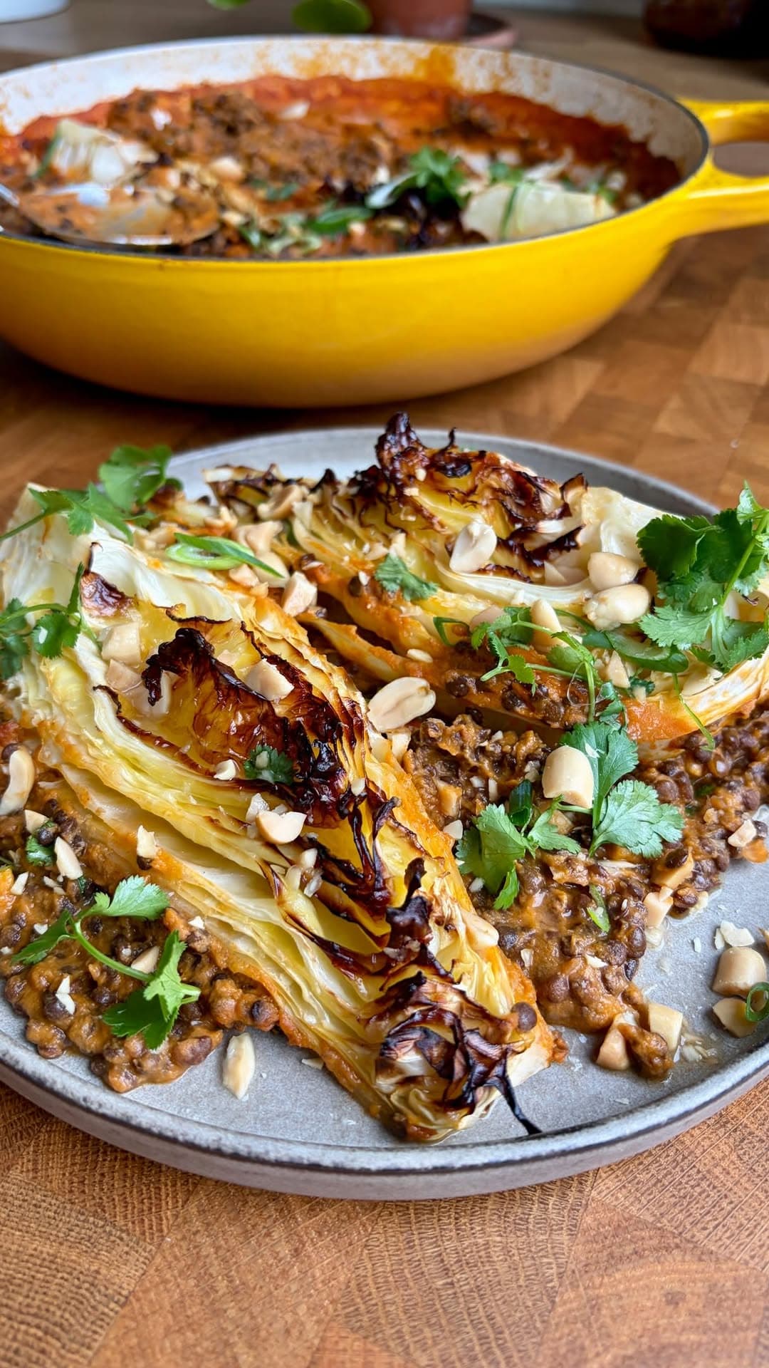 Thai Curry Ofenspitzkohl