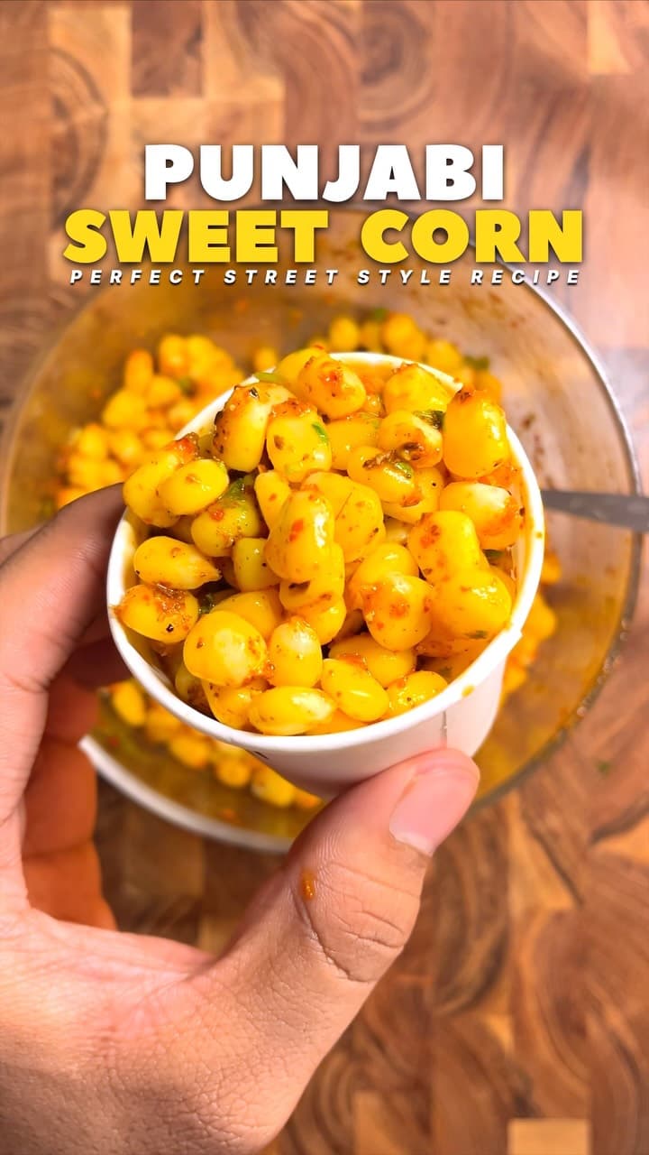 Punjabi Masala Sweet Corn