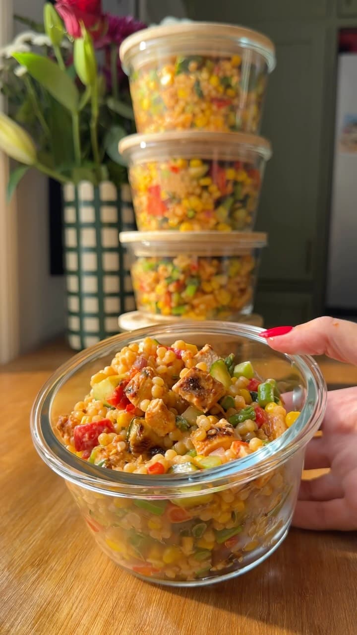 Nando’s Inspired Giant Couscous Salad