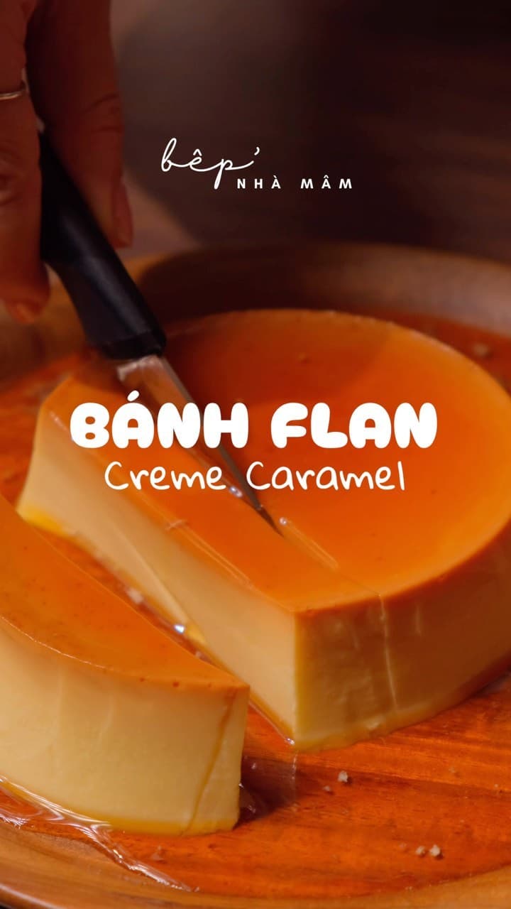 Bánh Flan - Crème caramel vietnamienne