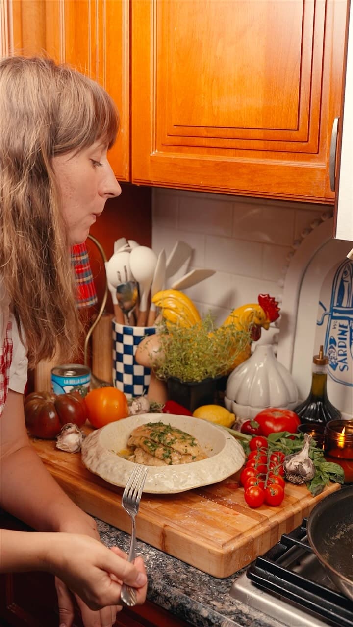 Chicken in Lemon Sauce
