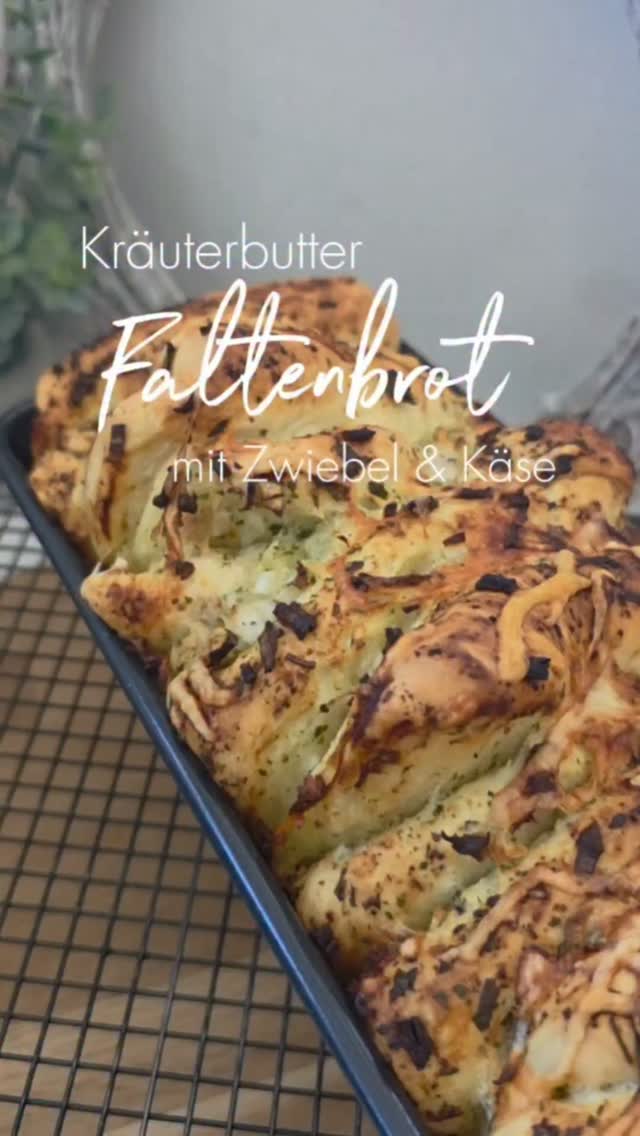 Kräuterbutter-Faltenbrot
