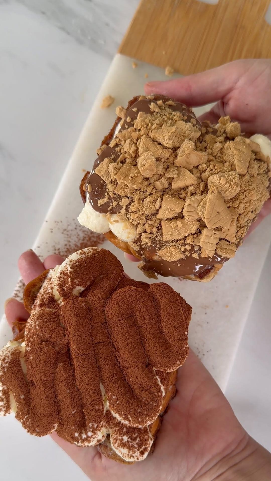 Tiramisu French Toast Sandwich