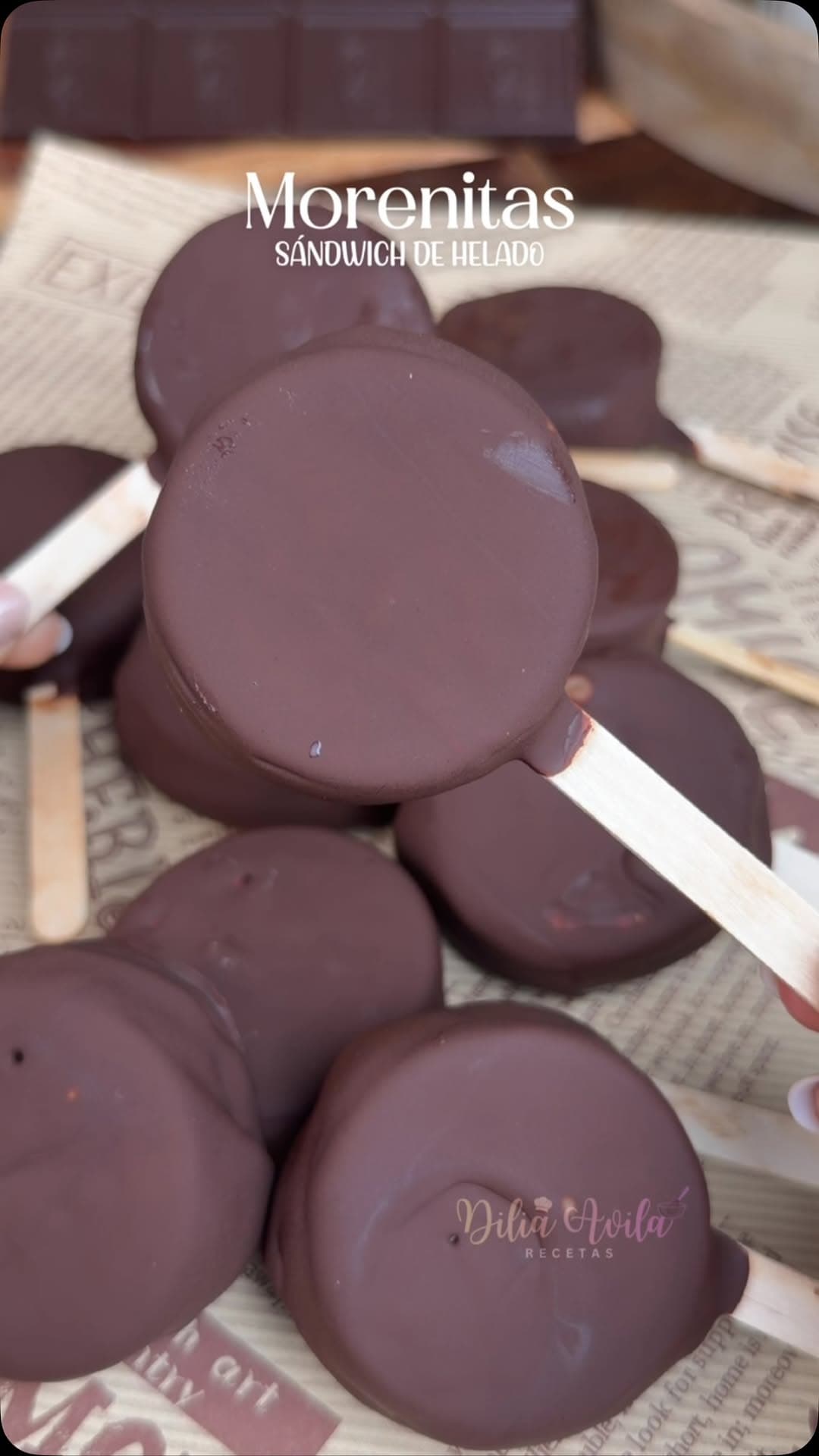Morenitas de Helado