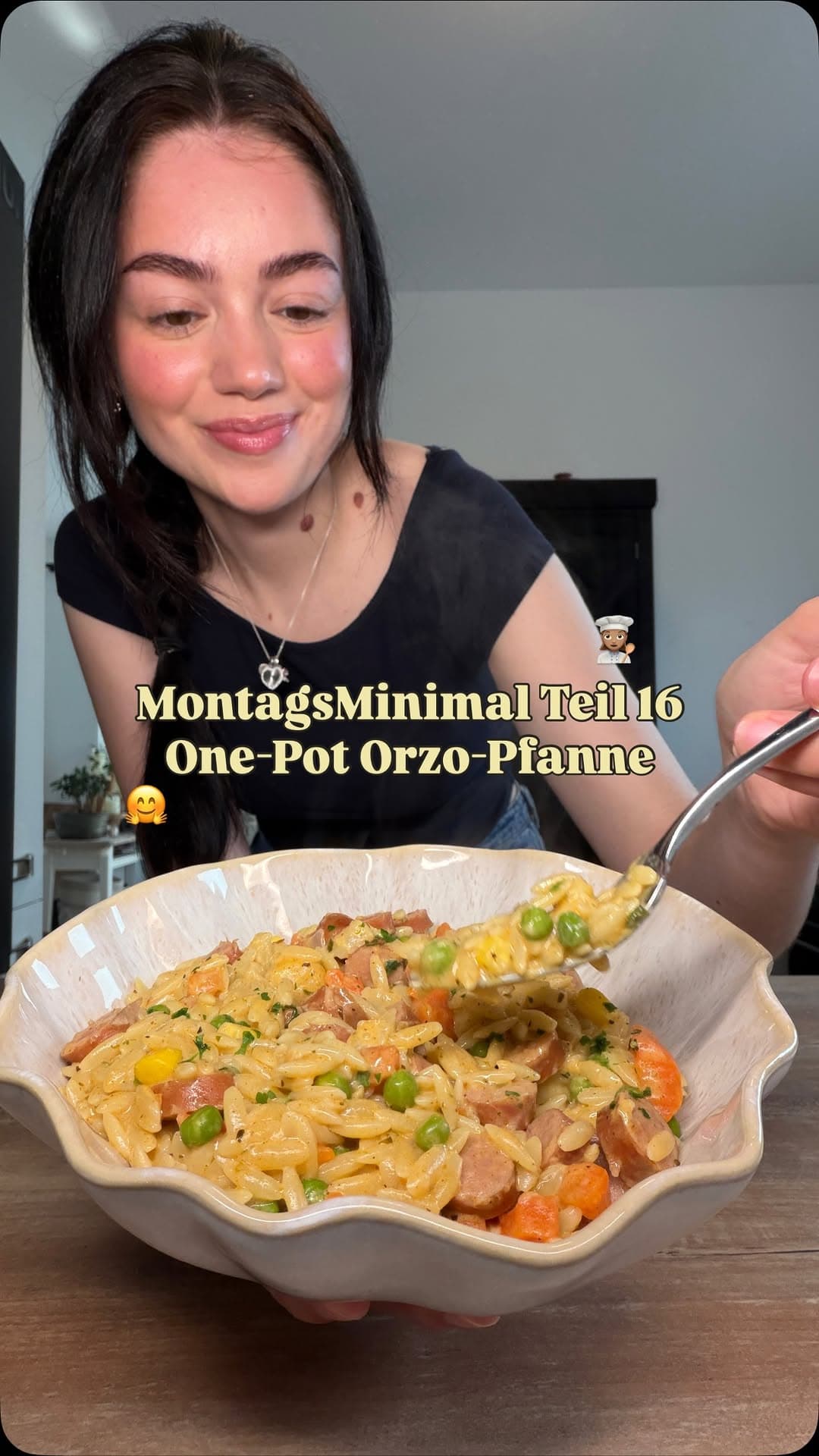 One Pot Orzo Pfanne
