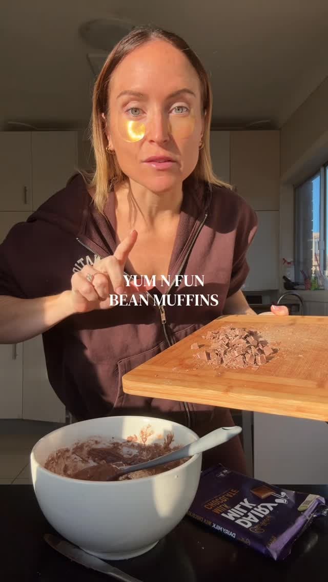 Black Bean Banana Muffins