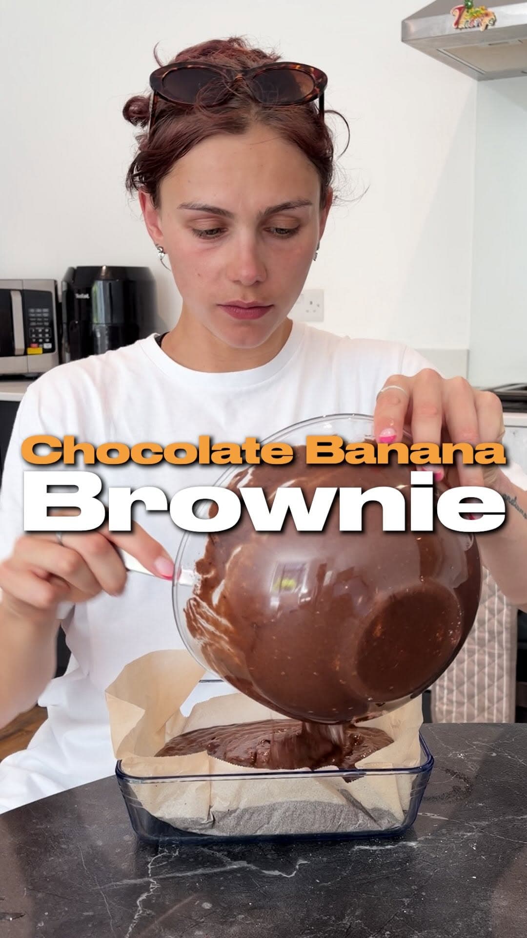 Chocolate Banana Brownies