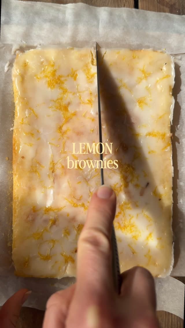 Lemon Brownies