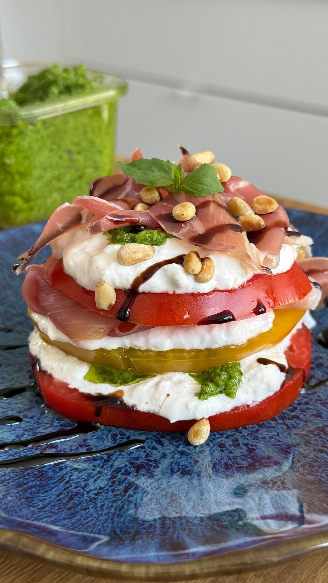 Tomates Burrata revisitées