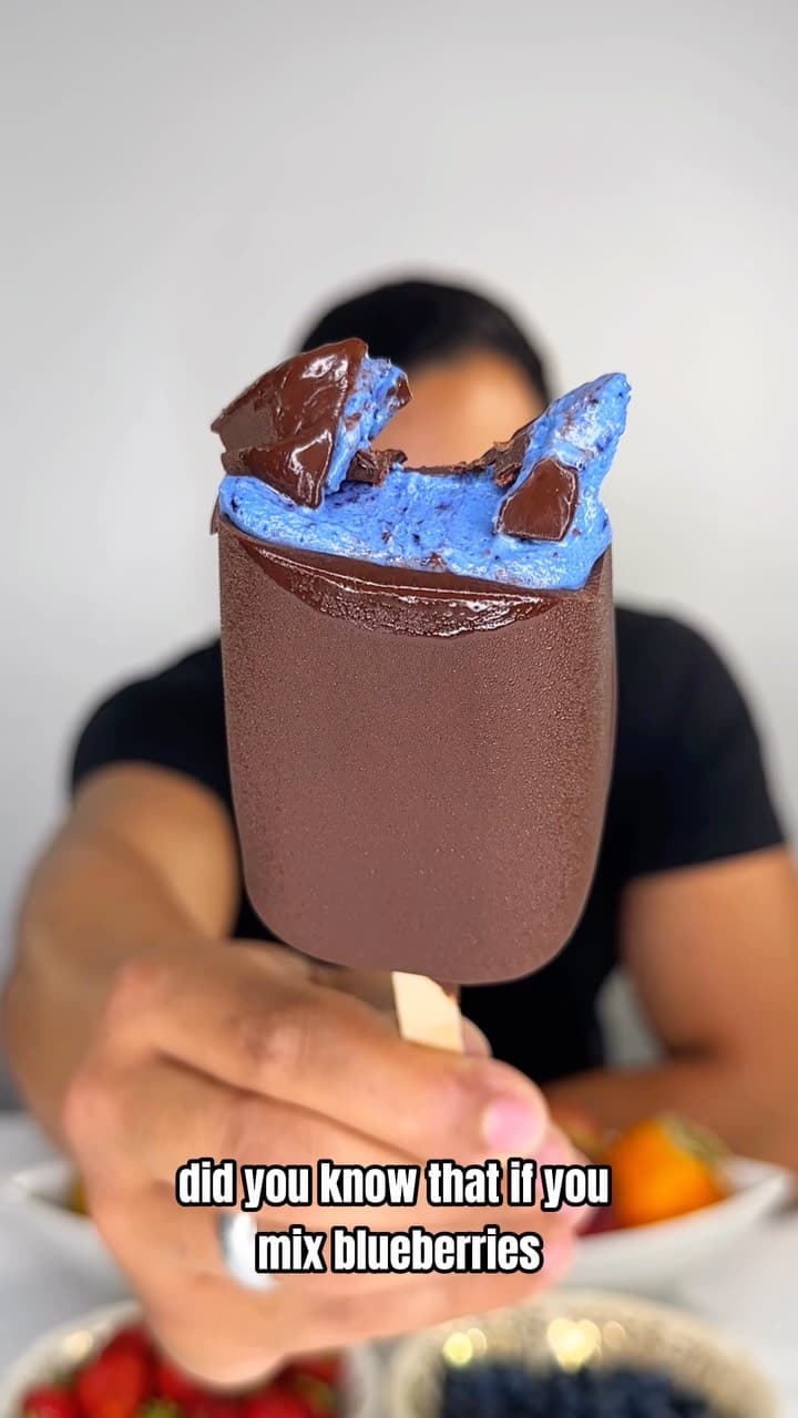 Barrette Magnum al Mirtillo