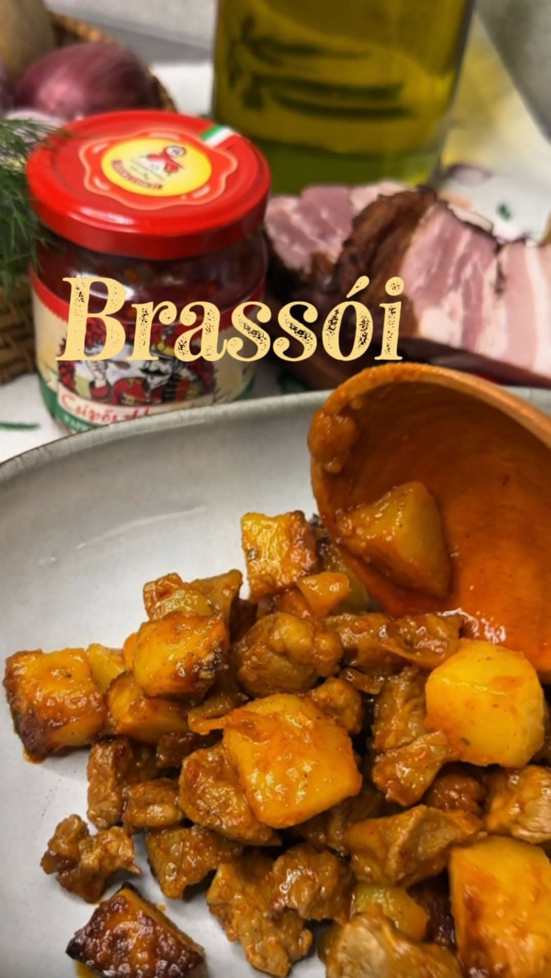 Brassói Pork with Potatoes