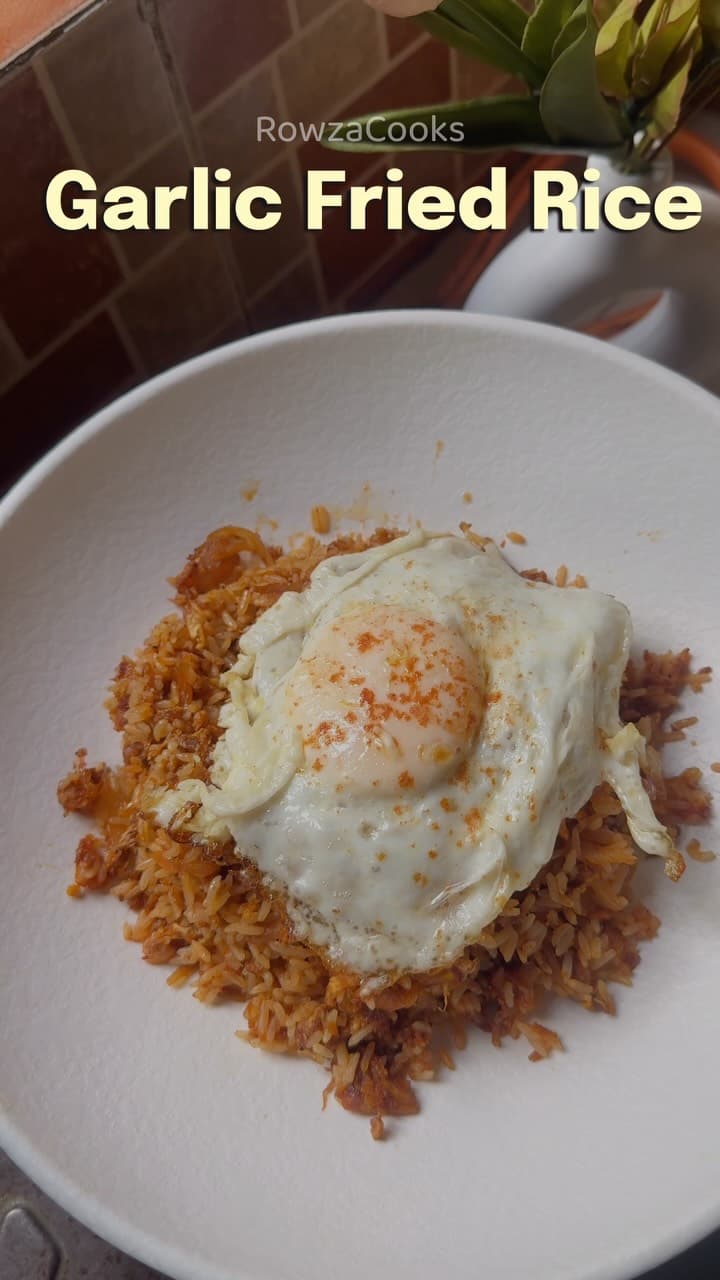 Easy Chilli Garlic Rice