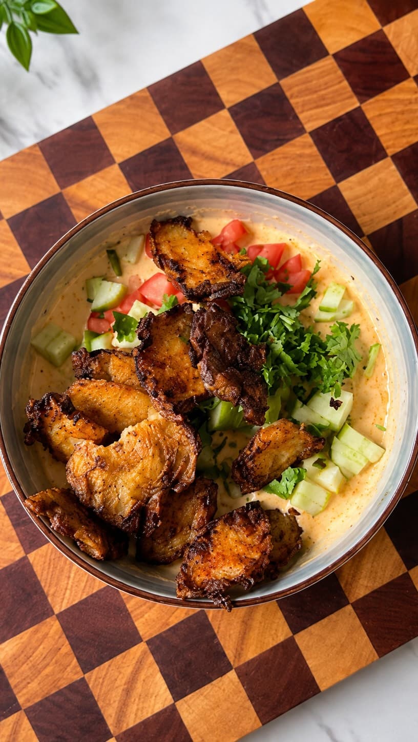Crispy Smashed Potato Salad
