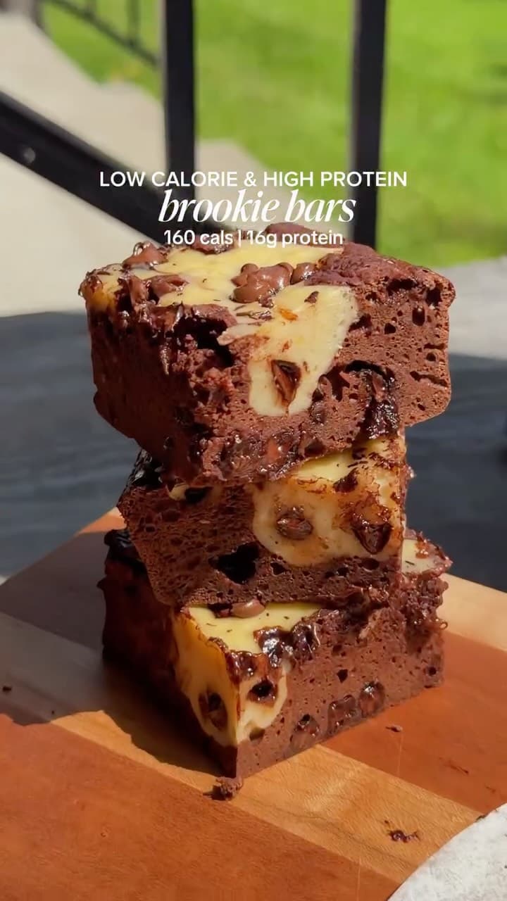 Protein Brookies