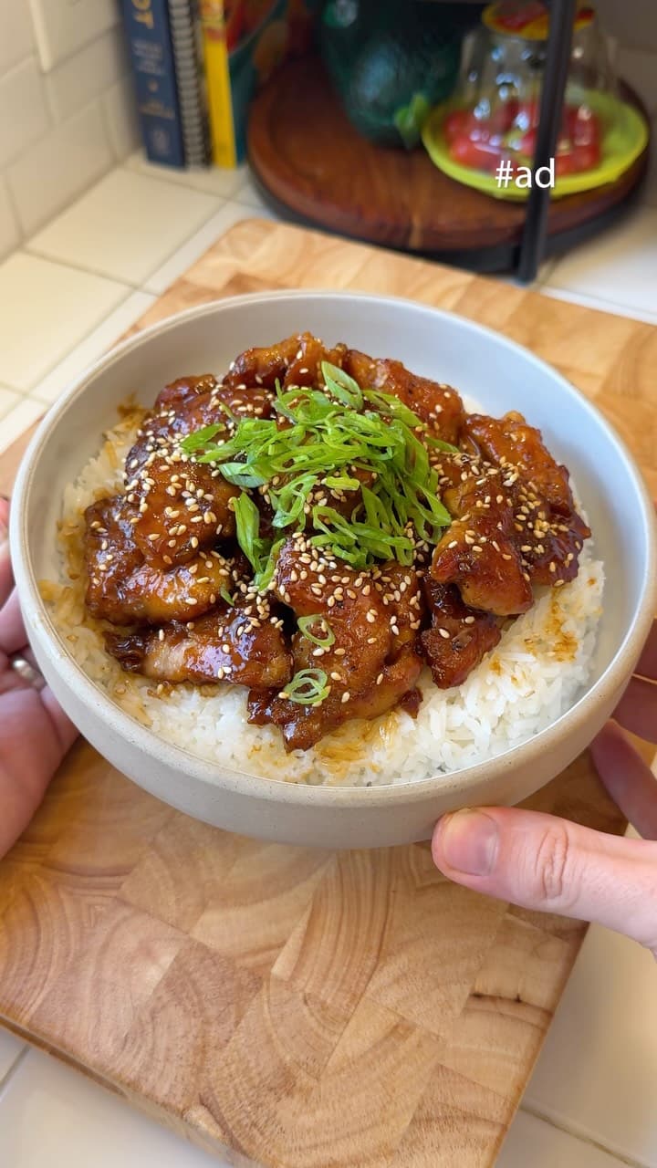 Kuře Teriyaki se sezamem