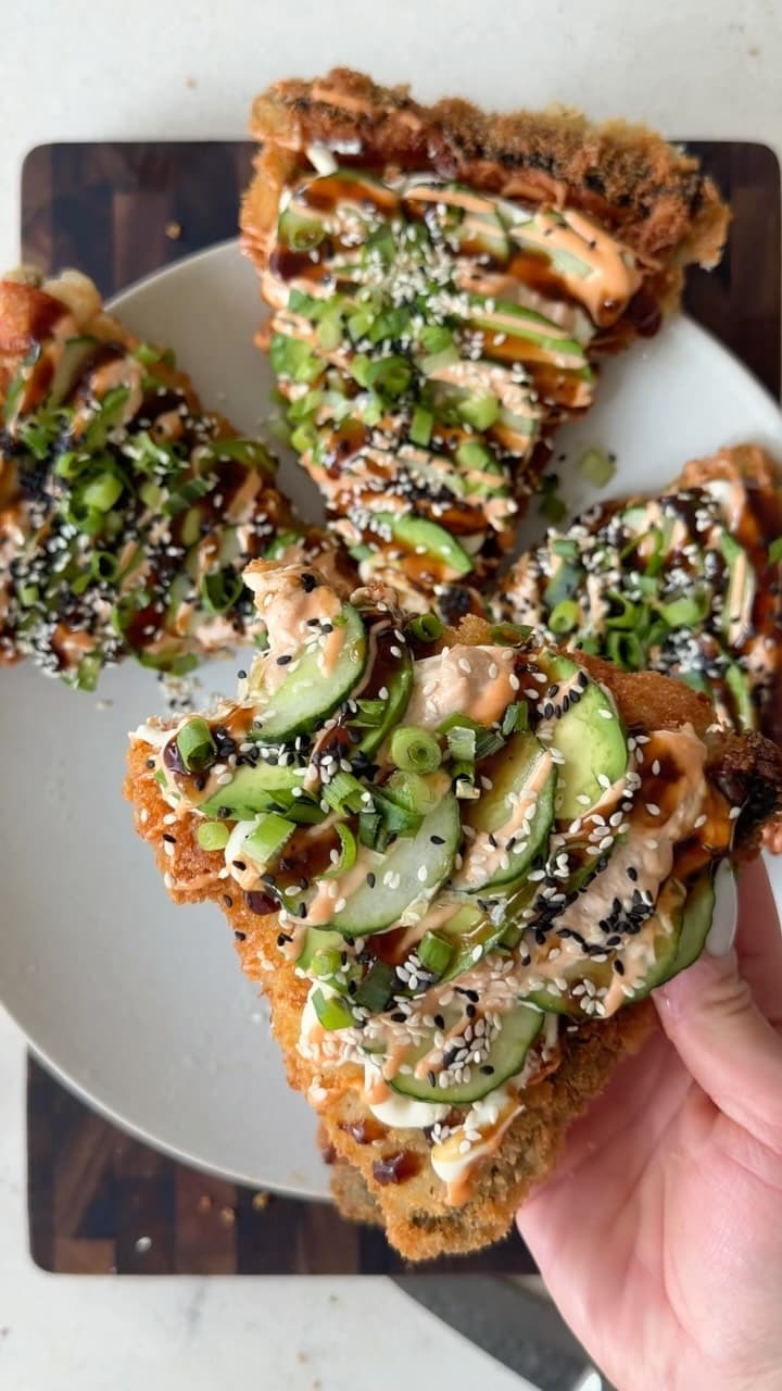Spicy Tuna Sushi Pizza