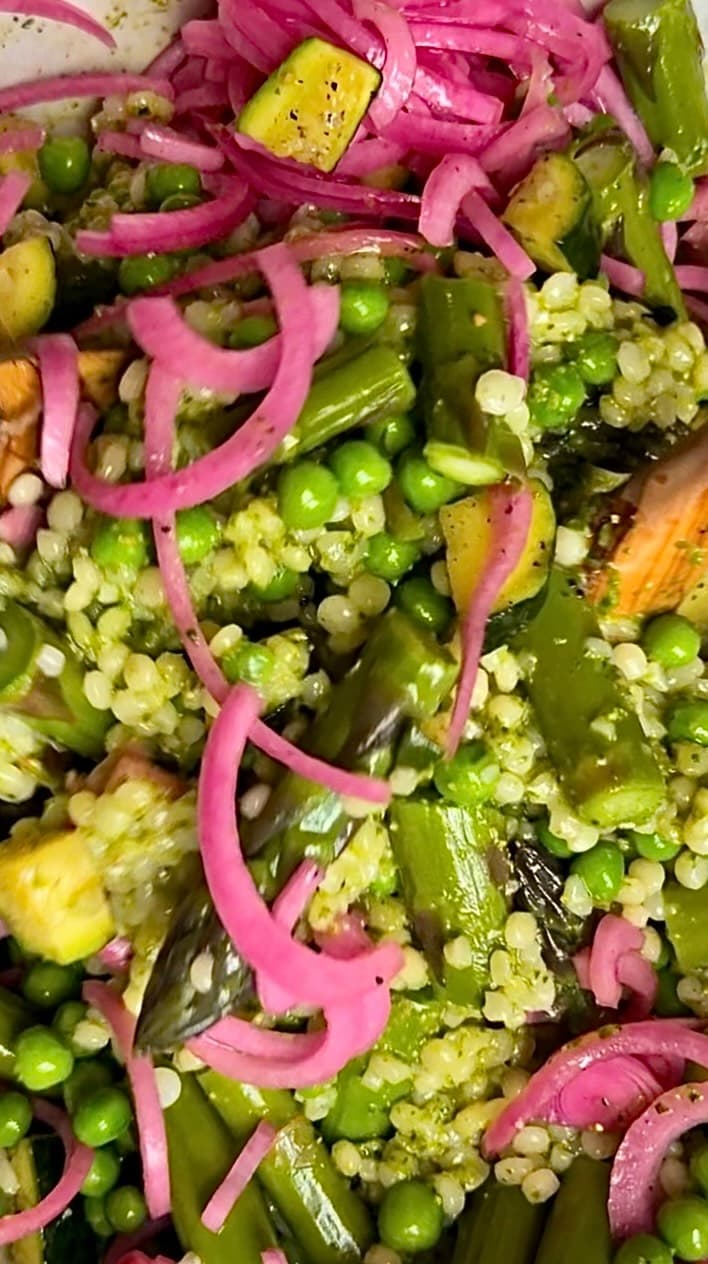 Pesto Couscous Salad